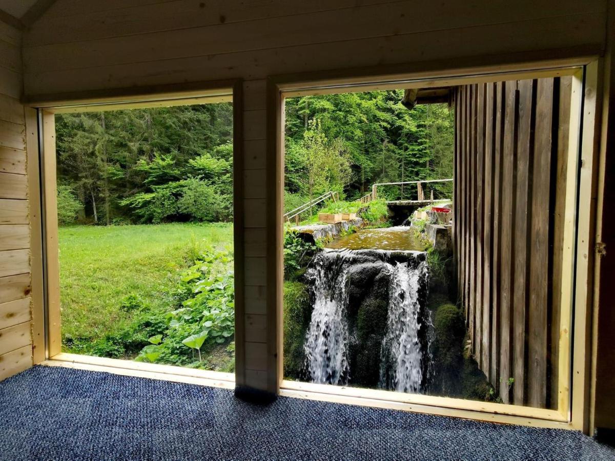 Wooden House With A Waterfall "Stipanov Mlin" Βίλα Plitvička Jezera Εξωτερικό φωτογραφία